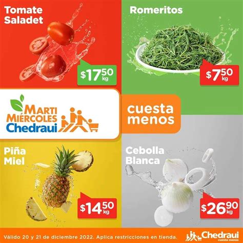 Ofertas Chedraui Frutas Y Verduras 20 Y 21 De Diciembre 2022 4 Fruits