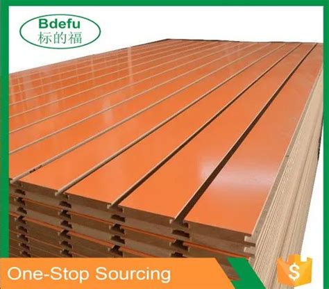 Mdf Board Slatwall Display Panel Slotted Mdf Panel Buy Mdf Board