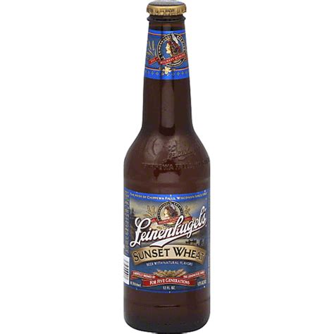 Leinenkugels Beer Witbier Sunset Wheat Beer Wine And Spirits