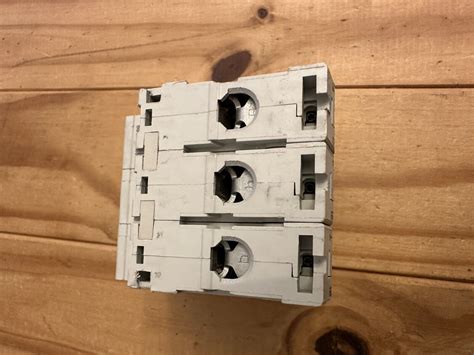 Merlin Gerin Mcb Triple Pole Phase Breaker Type B A C Hb