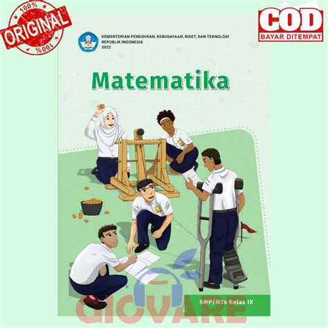 Jual BUKU MATEMATIKA KELAS 9 KURIKULUM MERDEKA MTK SMP MTs KELAS 9