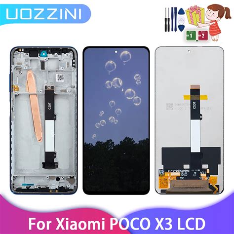 Pantalla LCD De 6 67 Pulgadas Para Xiaomi Poco X3 Digitalizador De