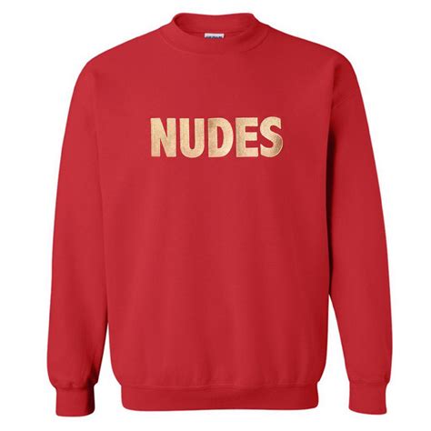 Weiter Weiter Nudes Sweater Rot - Weiter Weiter Shop