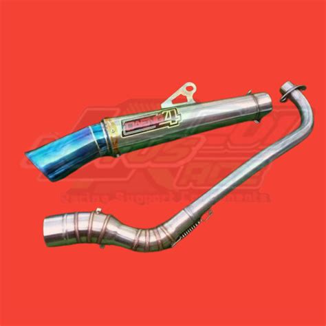 TB Daeng Sai4 Conical Exhaust Open Spec Pipe Canister 51mm Big Elbow