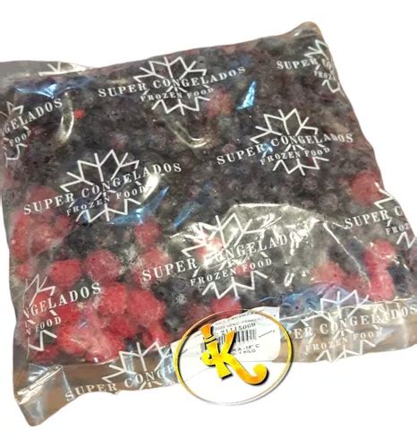 Mix Frutos Rojos Congelados Kilo Moras Frambuesas Arandanos Mercadolibre