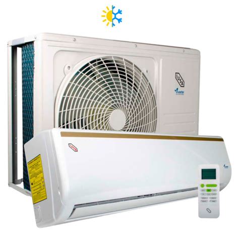 Aire Acondicionado Inverter Mini Split 2 Toneladas 24000 Btuh 220v Enfriamiento Y