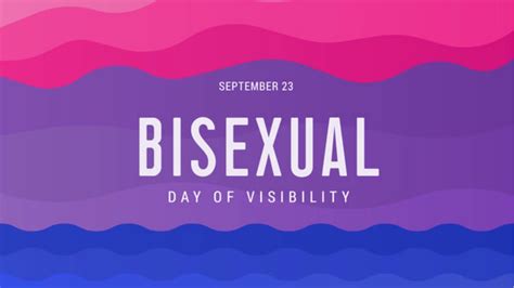 Bisexual Day Of Visibility R Bisexual