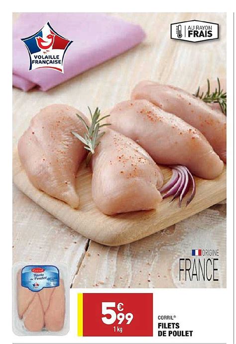 Offre Filets De Poulets Corril Chez Aldi