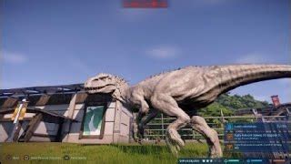 Jurassic World Evolution Indominus Rex U0026 Raptor Sq Doovi