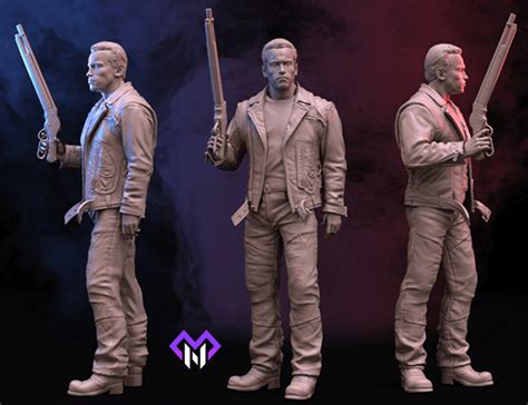 Terminator Stl 3d Print Easy File Etsy