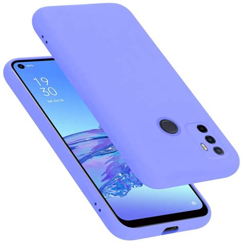 Oppo A Skal Fodral Case Lila Elgiganten