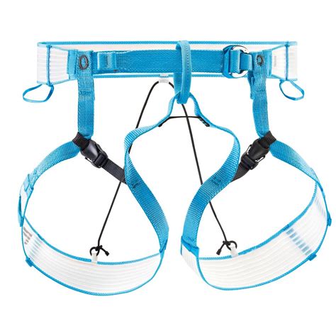 Petzl Baudrier Escalade Altitude Blanc Turquoise Bike