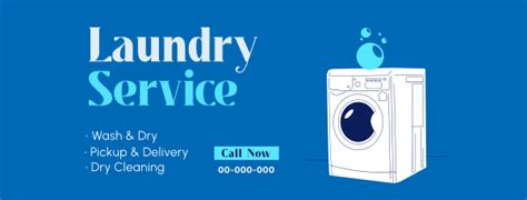 Laundry Service Facebook Cover Brandcrowd Facebook Cover Maker