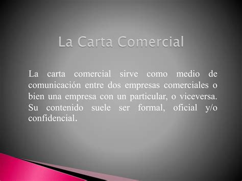 Correspondencia Comercial