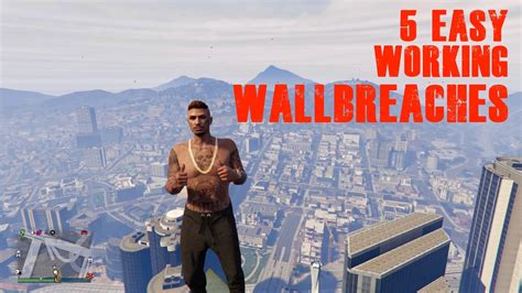 GTA 5 Online 5 Working Wallbreaches German YouTube