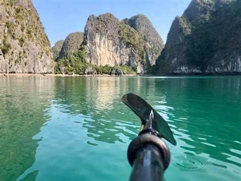 Kayaking in winter in Ha Long Bay, Vietnam 🇻🇳 : r/travel