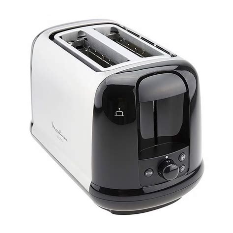 Shop Moulinex Lt340827 2 Slice Electric Toaster Blacksilver Online