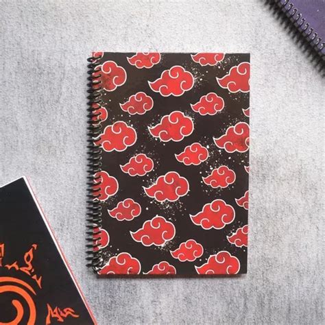 Cuaderno Rayado A5 Tapa Dura Akatsuki Naruto Gastovic Anime