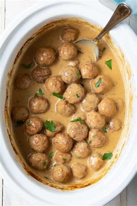 Easy Swedish Meatballs Crockpot A Spicy Perspective