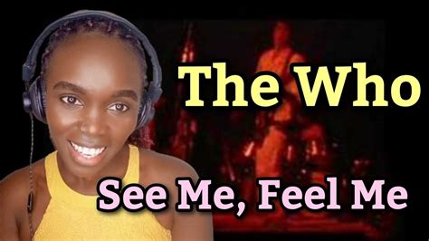 African Girl First Time Hearing The Who See Me Feel Me Woodstock 1969