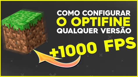 Como Ter Mais FPS No MINECRAFT 1000FPS AUMENTAR FPS NO MINECRAFT