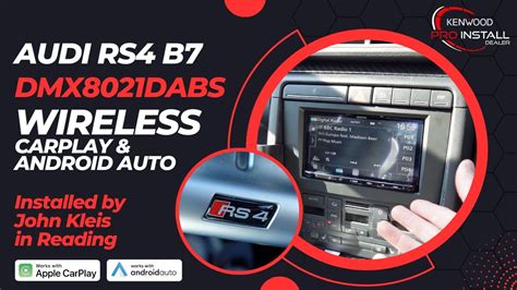 Iconic Audi Rs B Goes Wireless Carplay Android Auto Dmx Dabs