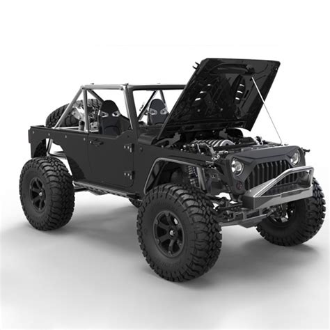 Capo JKMAX 1 10 All Metal DIY RC Simulated Off Road Crawler Vehicle