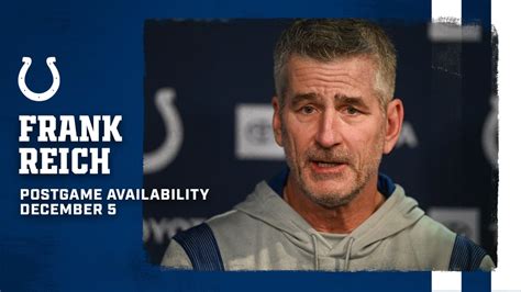 Colts At Texans Postgame Frank Reich