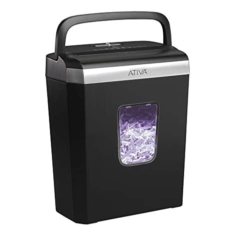 Ativa® 6 Sheet Cross Cut Shredder Black A06cc19 Pricepulse