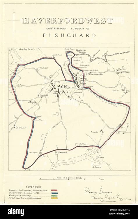 Haverfordwest Wales Map