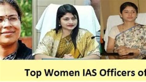 Top Women Ias Officers In India