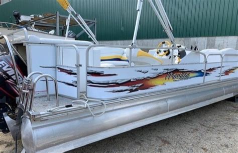 Case Study Pontoon Boat Restoration Project On A 2008 Manitou Shp X