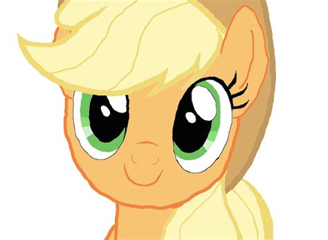 Applejack Being Cute By Optimusv42 On Deviantart