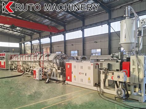 China Customized Hdpe Pipe Extrusion Production Line Manufacturers