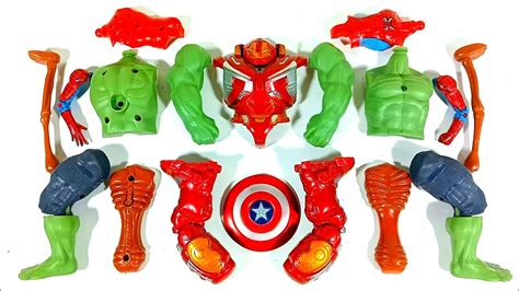 Assemble Marvel S Toys Hulk Buster Vs Hulk Smash Vs Siren Head Vs