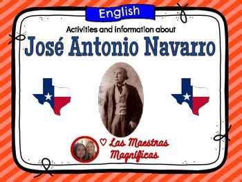 Jose Antonio Navarro English by Las Maestras Magnificas | TpT