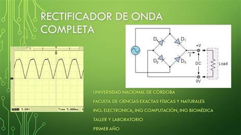 Rectificador Onda Completa Youtube