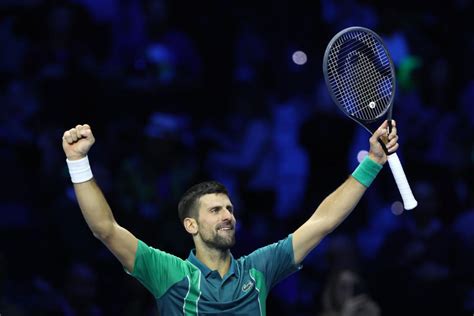 Novak Djokovic Jannik Sinner Stato Il Migliore Del Torneo Finora