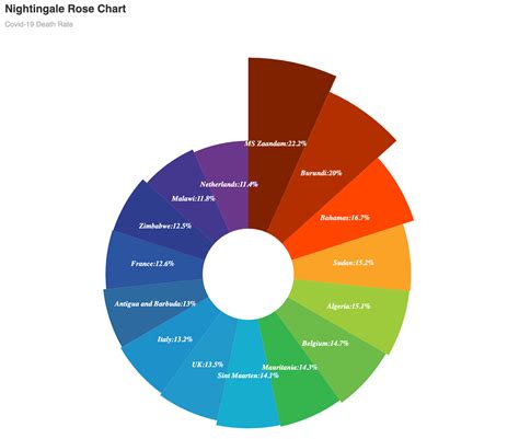 Rose diagram florence nightingale - intellivsera