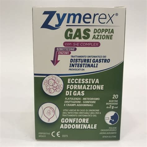 Zymerex Gas Doppia Azione Con S E Complex 20 Bustine Monodose