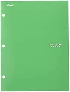 Five Star Carpeta De Bolsillos Verde Paquete Amazon Mx