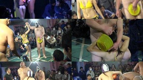 Nude Masked Wrestler Humiliatingly Defeated Part CPD High Quality Japanese Brutal