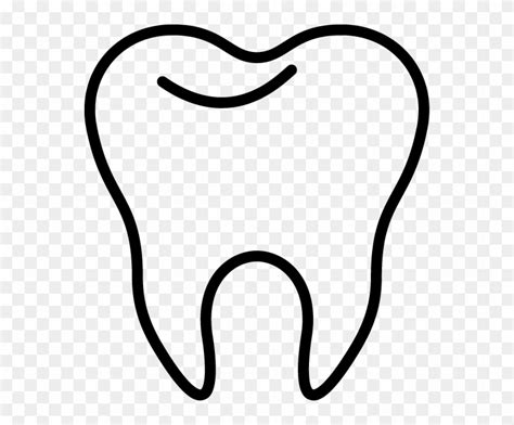 Tooth Clip Art Inderecami Drawing Tooth Black And White Free