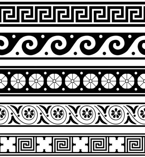 28 300 Greek Pattern Ilustraciones de Stock gráficos vectoriales