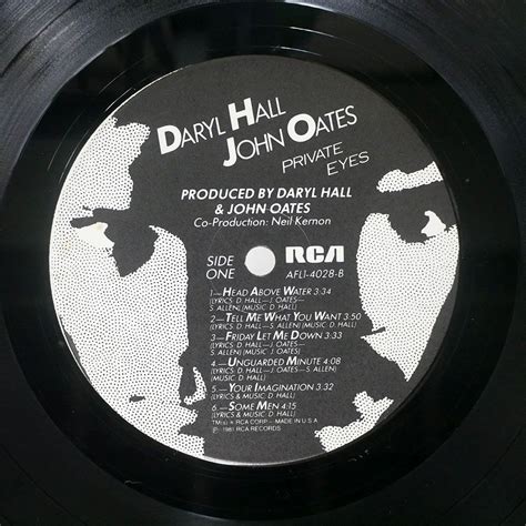 Yahoo オークション 米 DARYL HALL JOHN OATES PRIVATE EYES RCA A