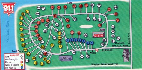 Indian Point Campground Map