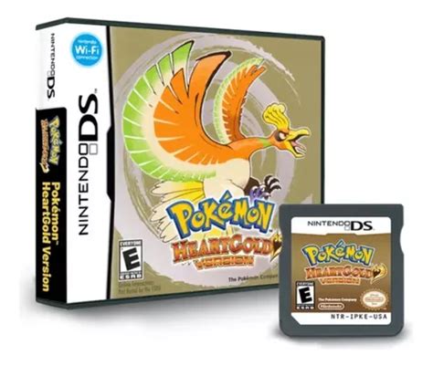 Cartucho R Pok Mon Heartgold Ingl S Estuche Nintendo Ds Env O Gratis