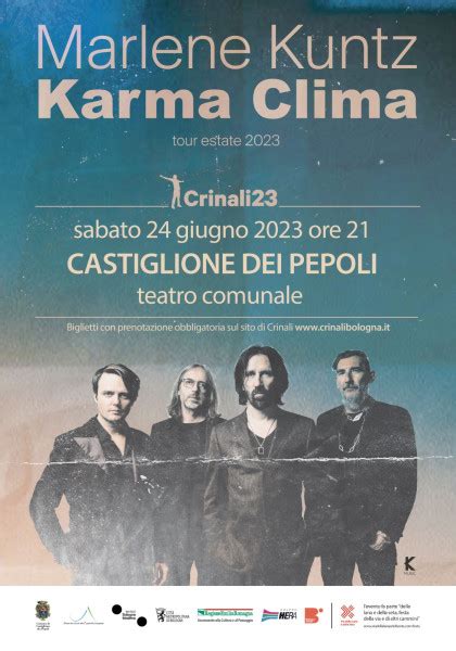 Concerto A Castiglione Dei Pepoli 24 Giugno Marlene Kuntz Al Teatro