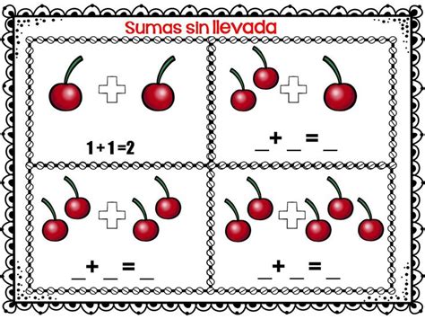 Fichas Para Aprender A Sumar De Manera Sencilla Y Muy Visual Aprovecha