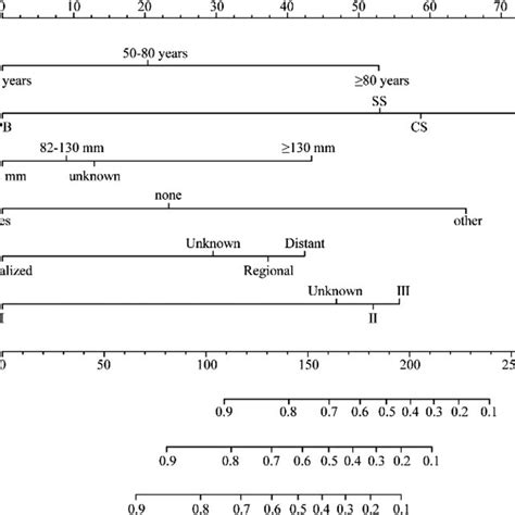 Nomogram Pertinent To 1 Year 3 Year And 5 Year Overall Survival Os Download Scientific